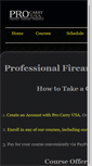 Mobile Screenshot of procarryusa.com