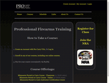 Tablet Screenshot of procarryusa.com